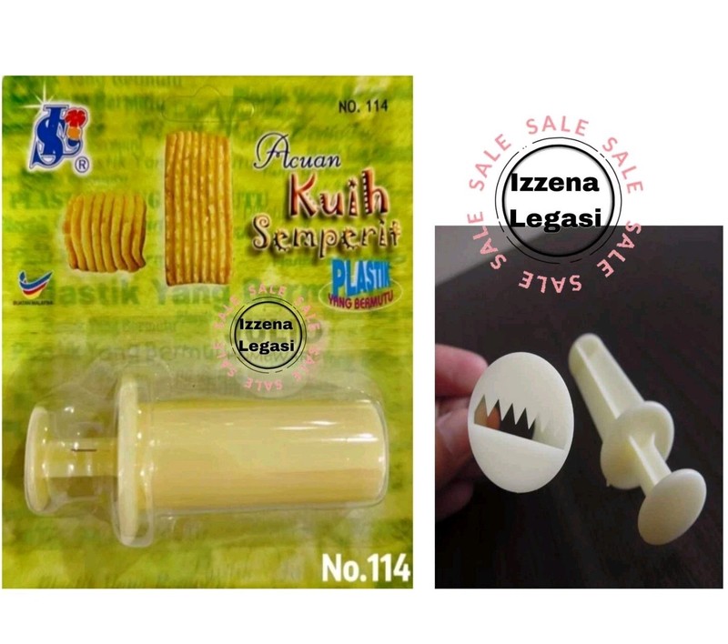 2x Pineapple Jam Tart Nastar Semperit Cookies Plunger Presser Tool Mold