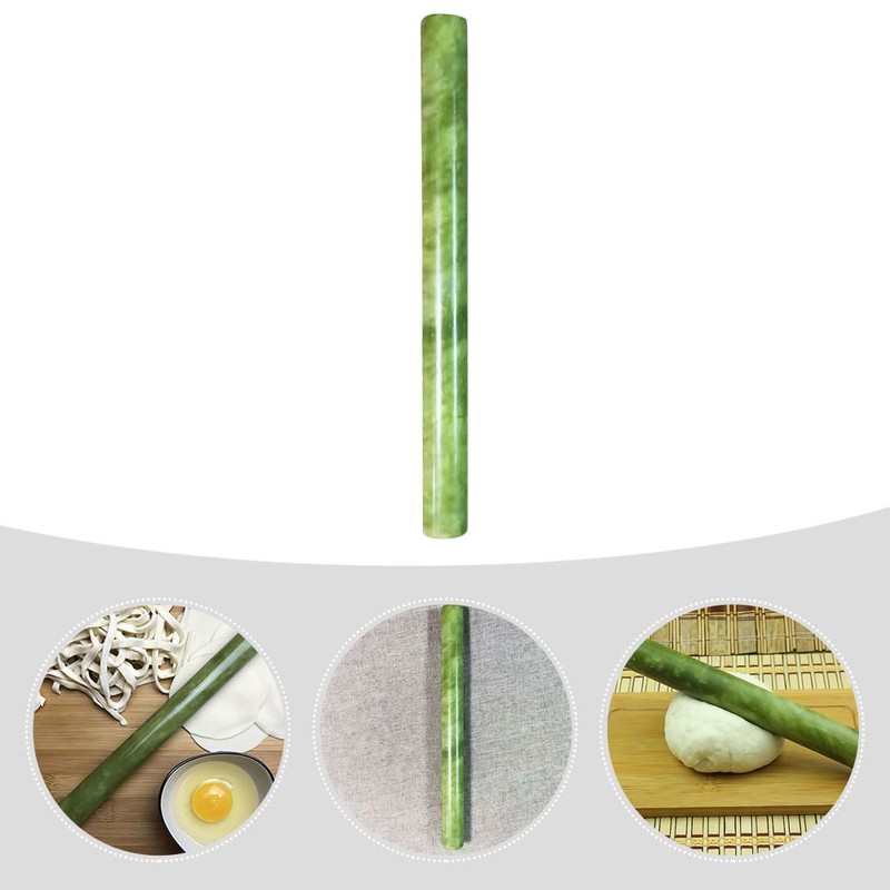 Smooth Marble Rolling Pin for Baking Dough Pasta and Cookie in Kitchen gallery