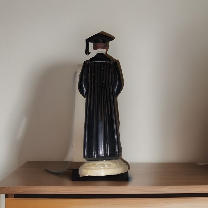 VTG‼ Graduation Cake Topper Male & Female Grad & 6 Male Grad Topper's, Lot Of 9 gallery