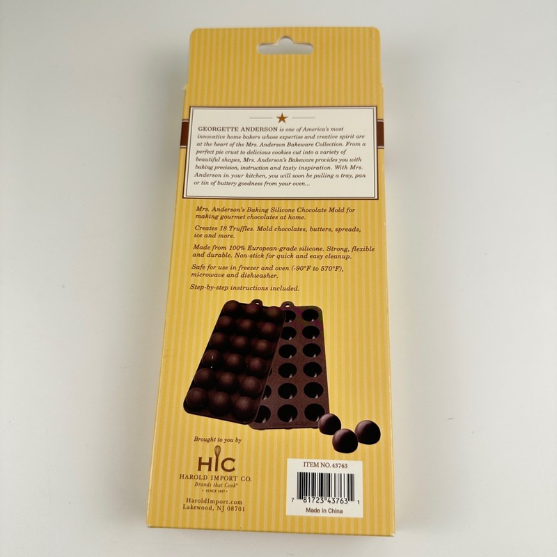 Mrs. Anderson Truffle Chocolate Mold gallery