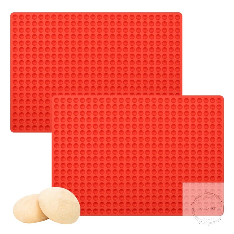 2 Pcs Mini Round Silicone Molds, 468 Cavity Semi Sphere Molds for Homemade gallery
