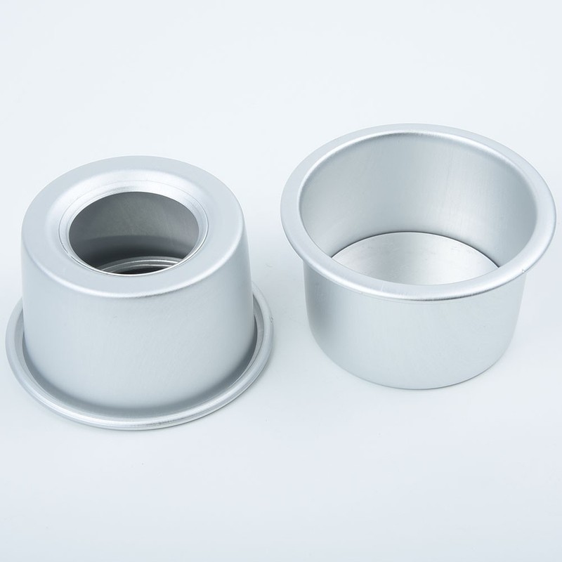 5 Pcs 2.5 Inch Anodized Aluminum For MINI Cake For Mold Set Nonstick Baking gallery