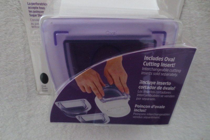 Wilton Sugar Sheets Fondant Punch Set Oval Cutter New gallery