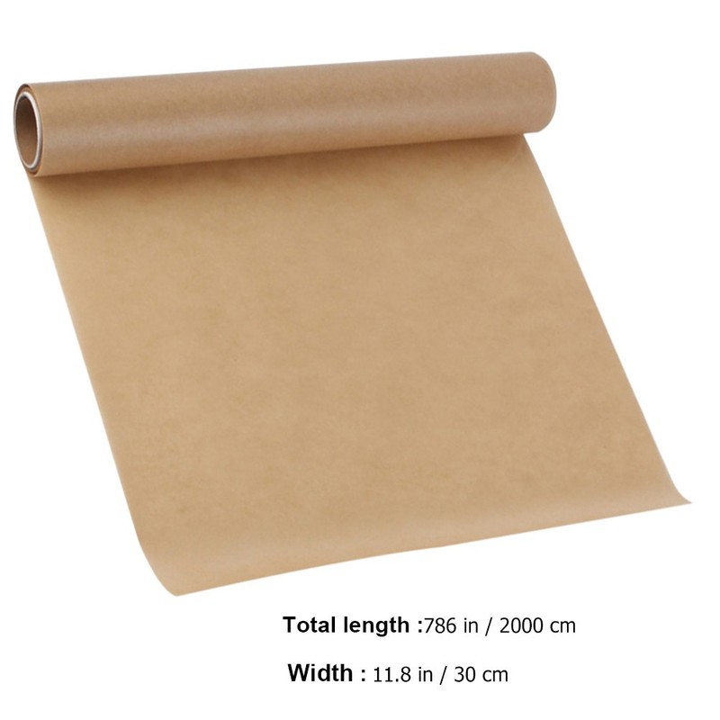 Multi Function Khaki Baking Paper Sheets for Oven Use Non Stick Tear Resistant gallery