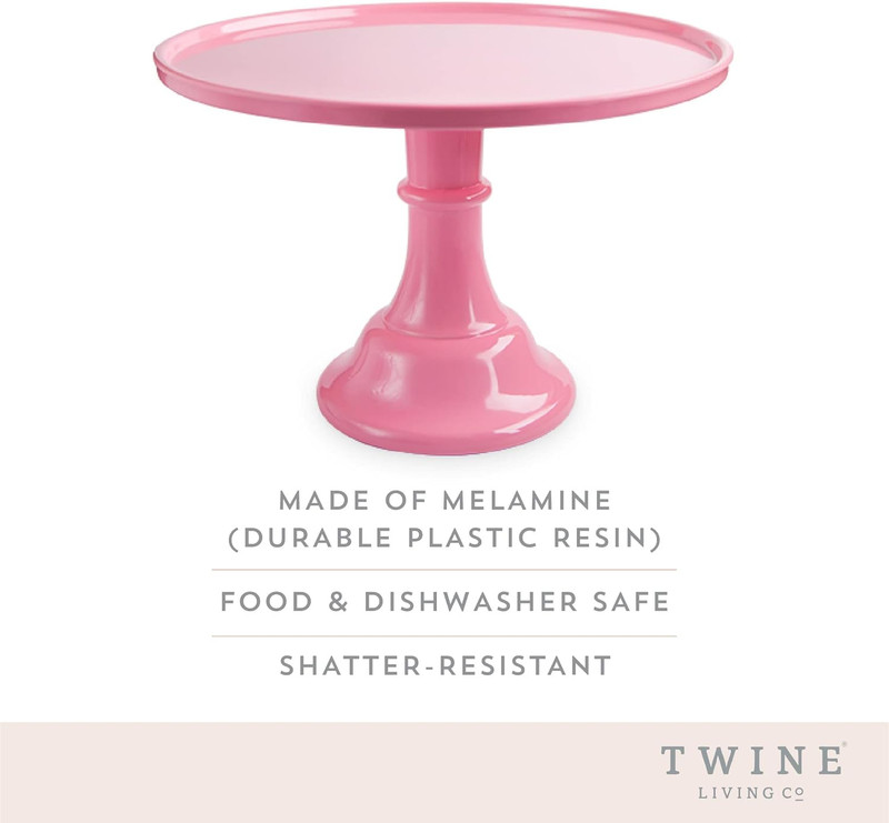 Pink Melamine Cake Stand, Cupcake Stand, Home Decor, Food Service, Dessert Acces gallery