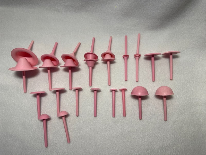Flowers Nails Buttercream Flowers, Cake decorating , 19 pieces
