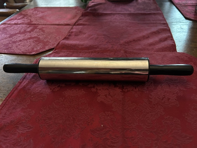 Black & Silver Rolling Pin !