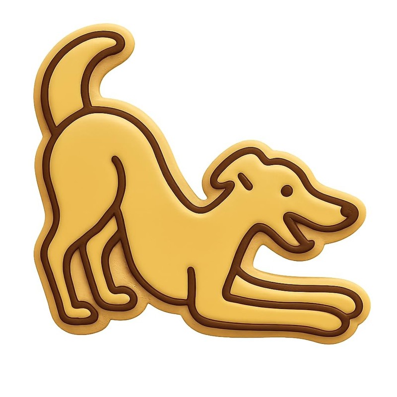 Playful Greyhound Cookie Cutter & Stamp, Fondant & Clay - 4x3.2 gallery