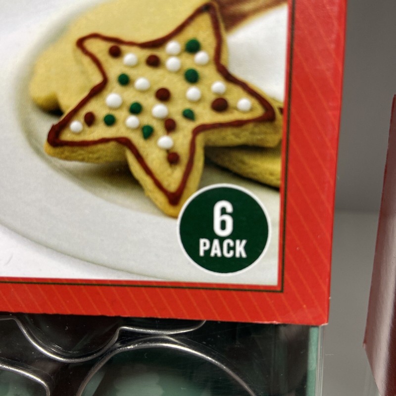 Lot Of Two Christmas Cookie Cutter Set. gallery