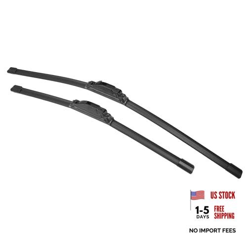 2pcs 26″+19″ Silicone Front Windshield Wiper Blade for Honda Crosstour 2010