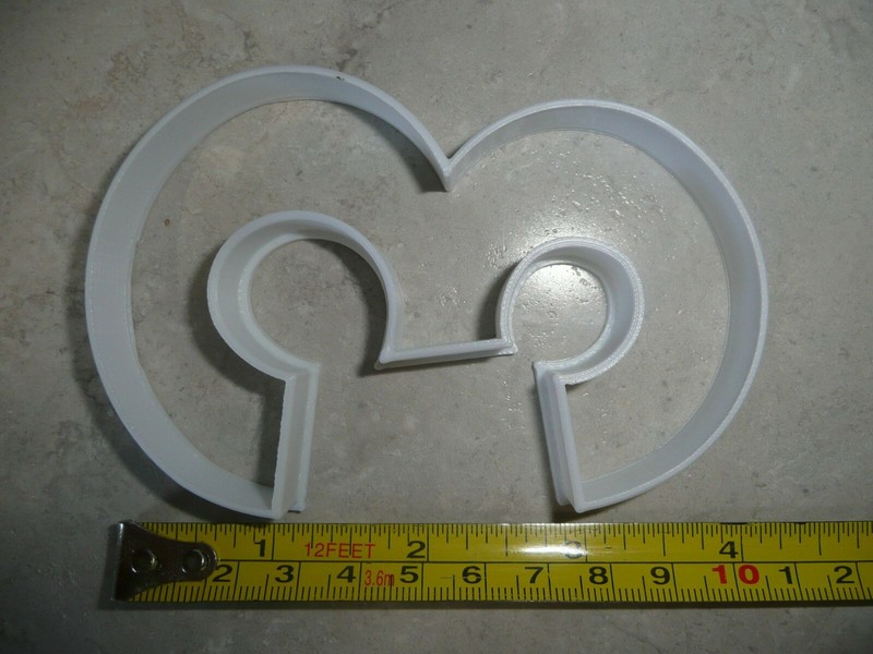 NUMBER THREE 3 BIRTHDAY ANNIVERSARY LARGE SIZE 4" COOKIE CUTTER USA PR3803 gallery