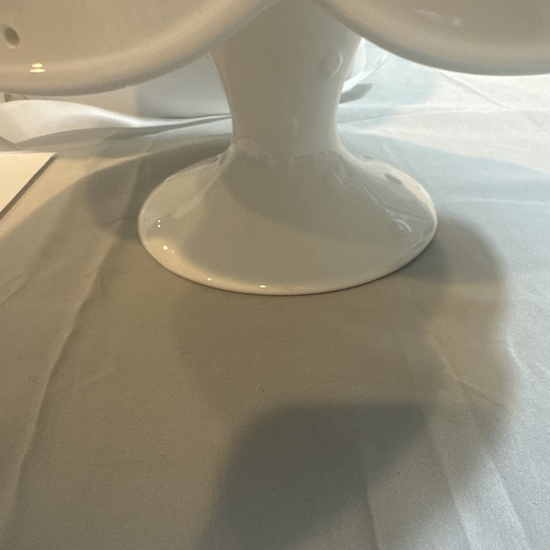 Quacker Factory Lifestyles Celebrations Pedestal Plate White With Charms gallery