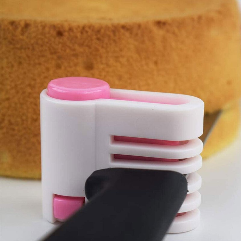 2Pcs DIY Cake Slicer Toast Cutter 5 Layers Bread Leveler Kitchen Cutting Fixator gallery