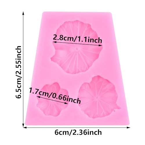 Lotus Leaf Fondant Silicone Mold For Cake Decorating Cupcake Topper Style B gallery