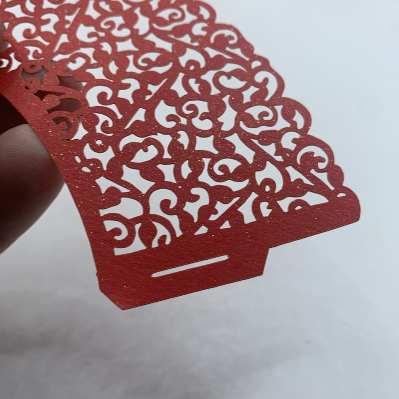50 Pc Cupcake Wrappers Lace Cupcake Liners Laser Cut Artistic Bake Cake Pape... gallery