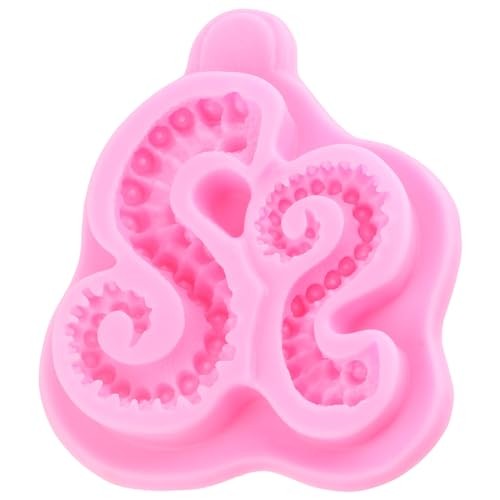 Octopus Tentacles Silicone Mold For Cake Decorating Cupcake Topper Style A gallery