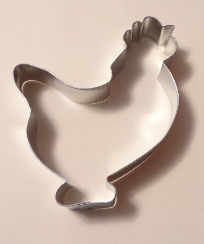 New Tin Hen/Chicken Cookie Cutter