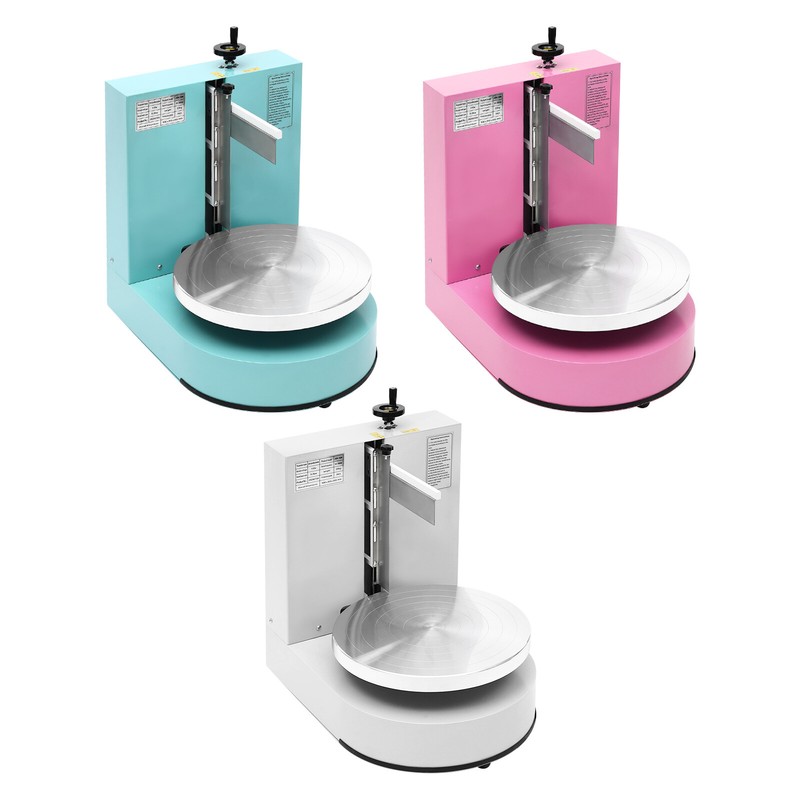 Green/White/Pink Cake Spreading Machine Electric Cake Decorating Machine 200w gallery