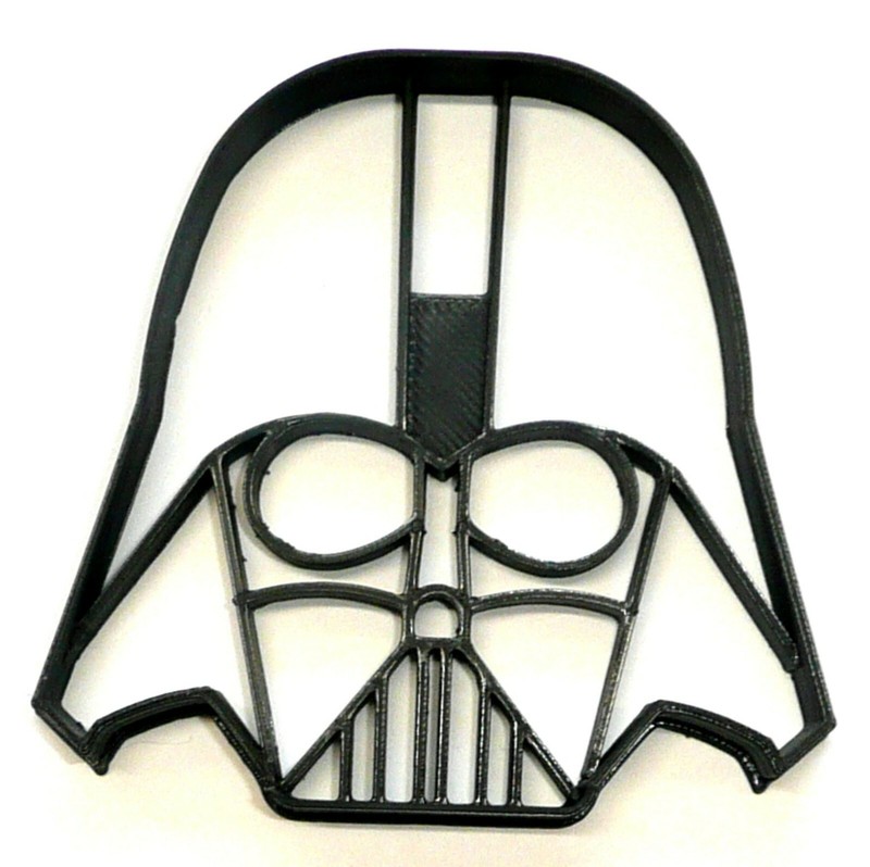 DARTH VADER HEAD HELMET STAR WARS CHARACTER COOKIE CUTTER USA PR4131