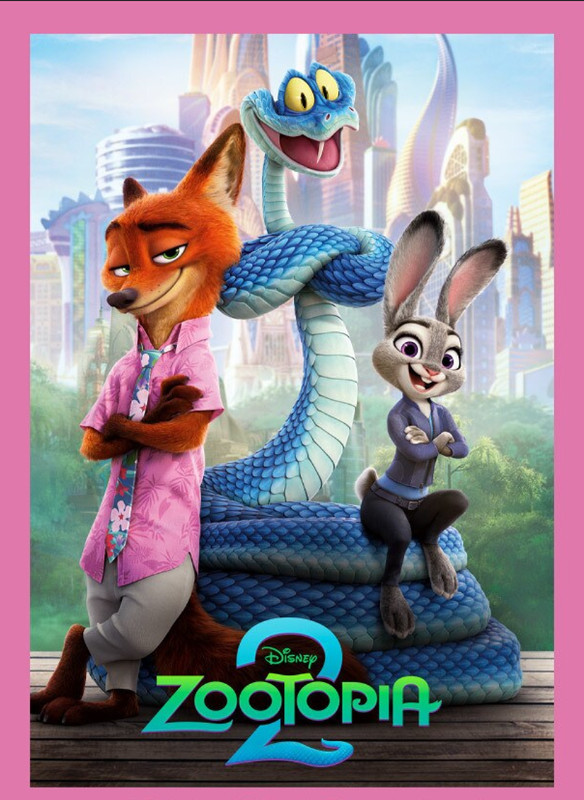 Zootopia Edible Icing Cake & Cupcake Toppers – Zoo Theme Birthday Decorations