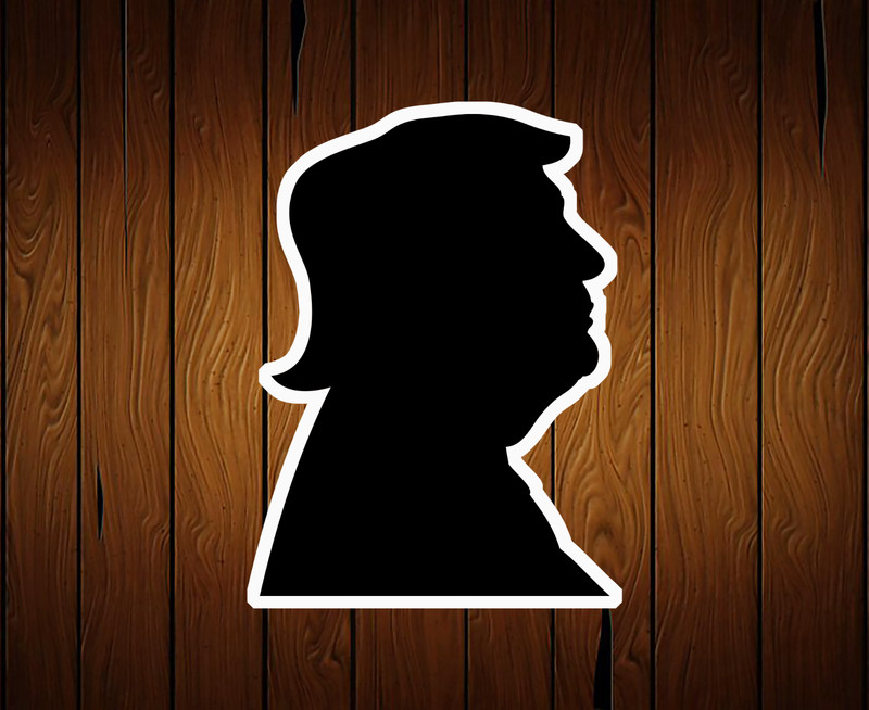 Donald Trump Republican Cookie Cutter - 3D Printed - Food Safe PLA Plastic