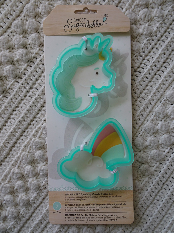 Sweet Sugarbelle ENCHANTED Unicorn & Rainbow Specialty Cookie Cutter set 7 pc