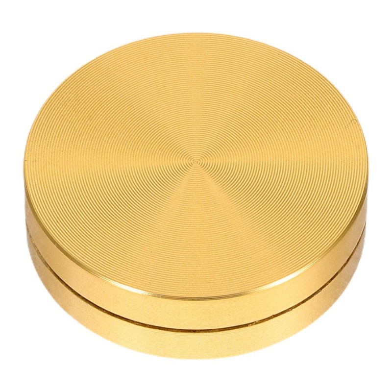 Aluminum Alloy Cake Stand With Tempered Glass Top And Bearing Rotation System gallery