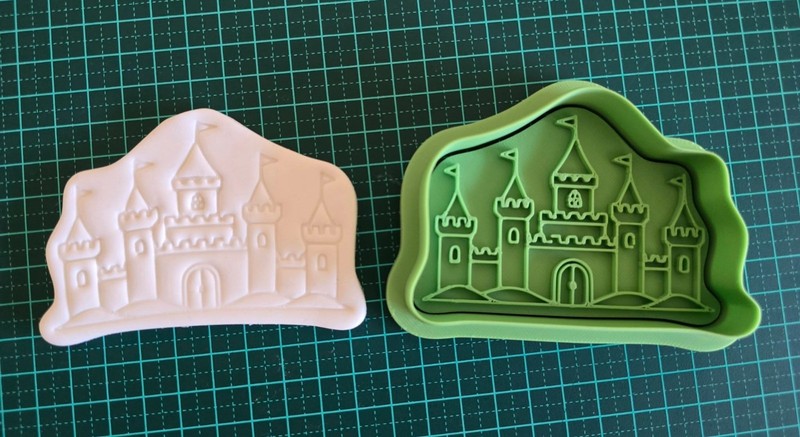 Prince 3D Printed Stamp And Cutter Set for cookies or playdoh gallery