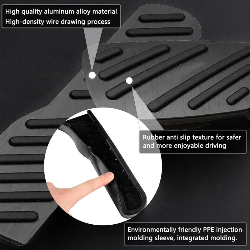 Aluminum Alloy Gas Brake Pedal Cover for Chevy Camaro 2016 2017 2018 2019 202... gallery