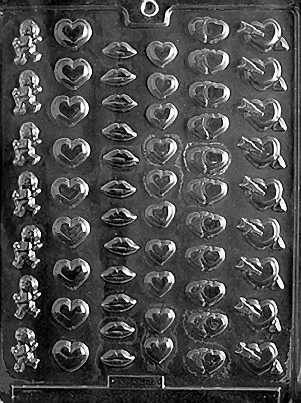Chocolate Candy Mold, Tiny Valentine, Valentine’s Day