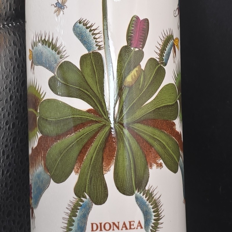 Vintage Portmeirion Botanic Garden Rolling Pin Venus Fly Trap Butterfly Cottage gallery