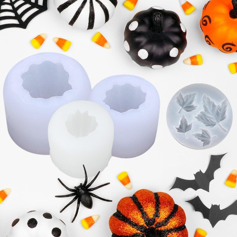 Pumpkin Shape Silicone Molds for Epoxy Resin Soap Cake Molds gallery