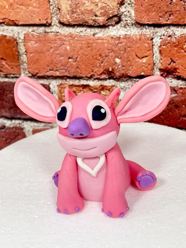 ✨Stitch, Angel & Scrump 3D Fondant Cake Toppers – Perfect for Cakes and Parties✨ gallery