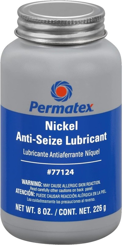 Permatex 77124 Nickel Anti-Seize Lubricant, 8 oz., Pack of 1
