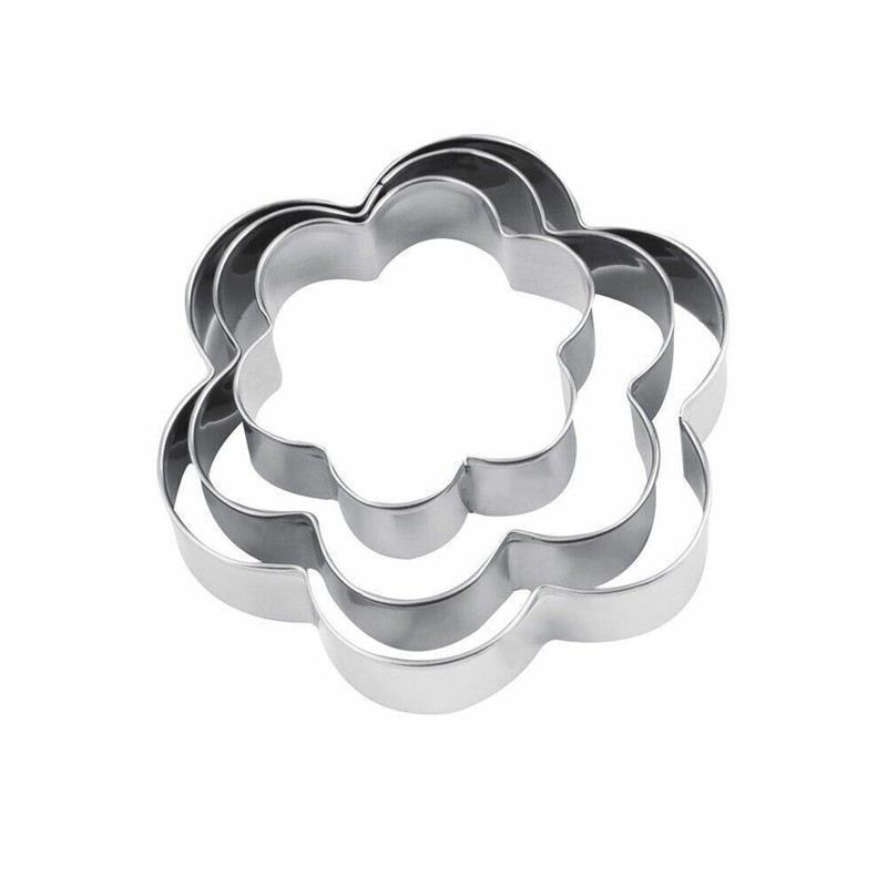 cookie cutter set stainless steel cake baking cookies 12 pcs pastry biscuit gallery