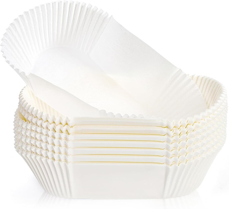 Loaf Bread Baking Liners, 2 LB Disposable Loaf Pan Liners, Greaseproof