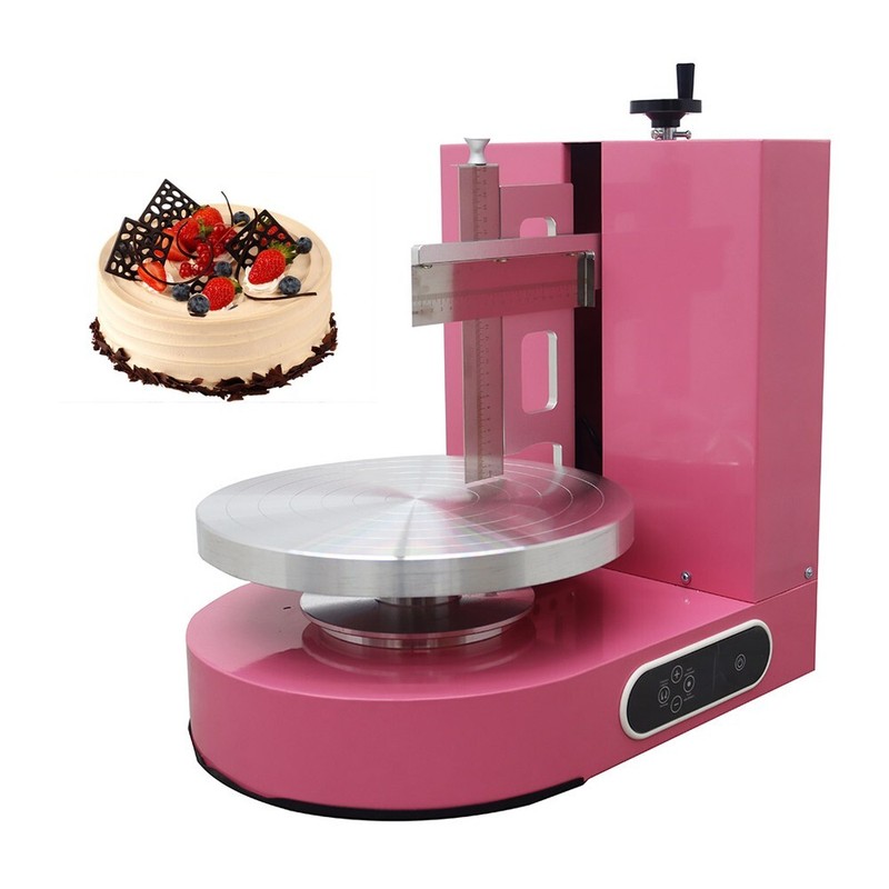 110V 4-12In Electric Cake Cream Spreading Coating Smearing Machine 200W 0-320RPM