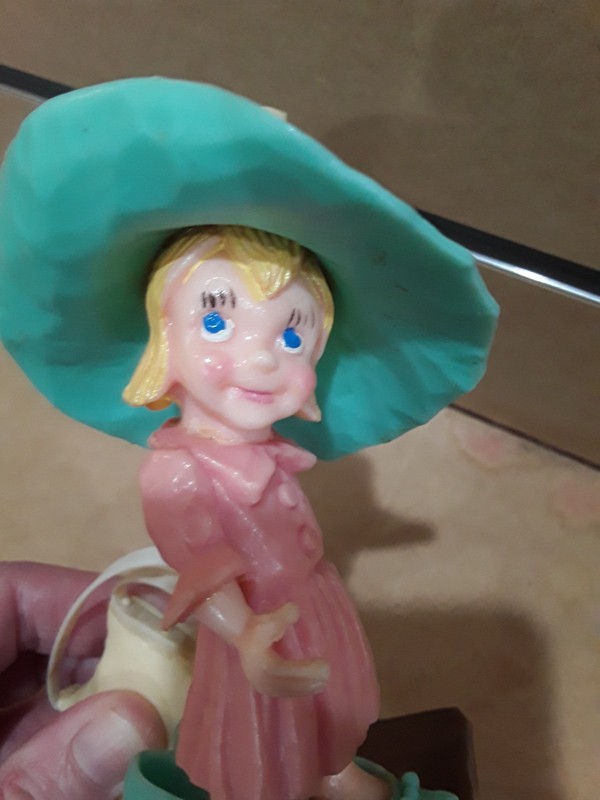 Vintage Wilton Girl Dress Up Cake Topper Figurine 1979 gallery