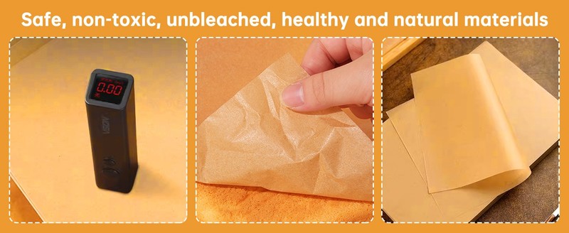 Parchment Paper Sheets for Baking 12-16 IN Precut Non-Sti gallery