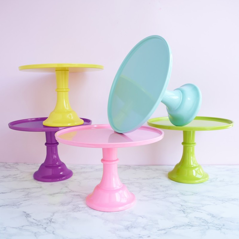 Yellow Melamine Cake Stand gallery