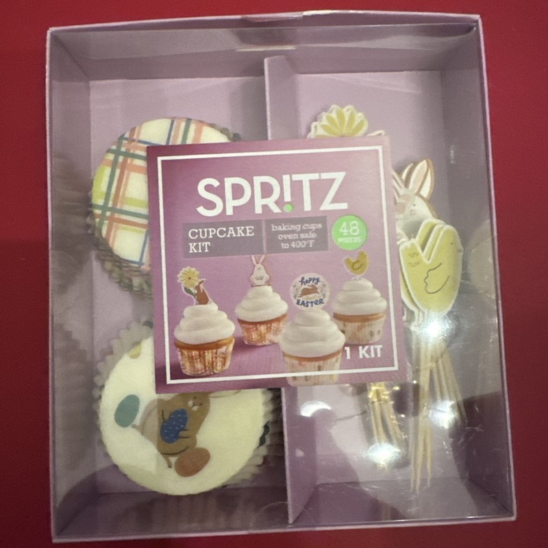 Spritz Cupcake Kit 48 Piece Easter Set