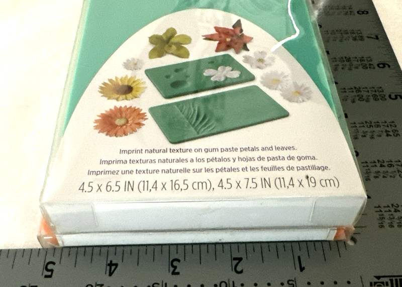 2 Wilton Cake Decorating Fondant & Gum Paste Mold-Flowers, Global NOS, Free Ship gallery
