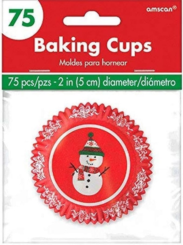 Amscan baking and pastry, 2″, Red 75 CUPS
