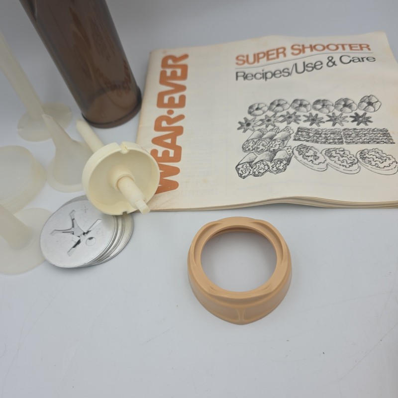 Vintage Wear Ever Super Shooter Electric Cookie Pastry Press Gun TESTED WORKS gallery