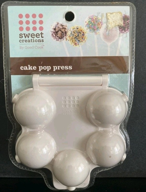 Cake Pop Press Sweet Creations By Good Cook New Sealed Round Cake Pop Mold