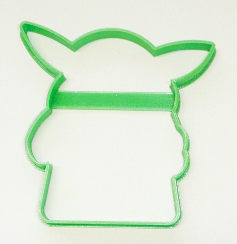BABY YODA ADORABLE SPACE BABY CHILD POSE 1 STAR WARS COOKIE CUTTER USA PR3356