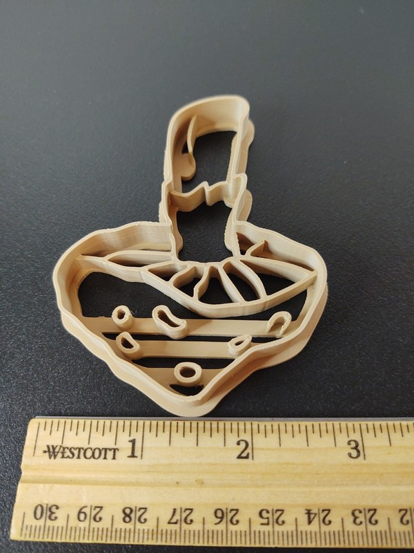Caterpillar & Mushroom Cookie Cutter Stamp & Outline 3" NEW Great for Play Doh gallery
