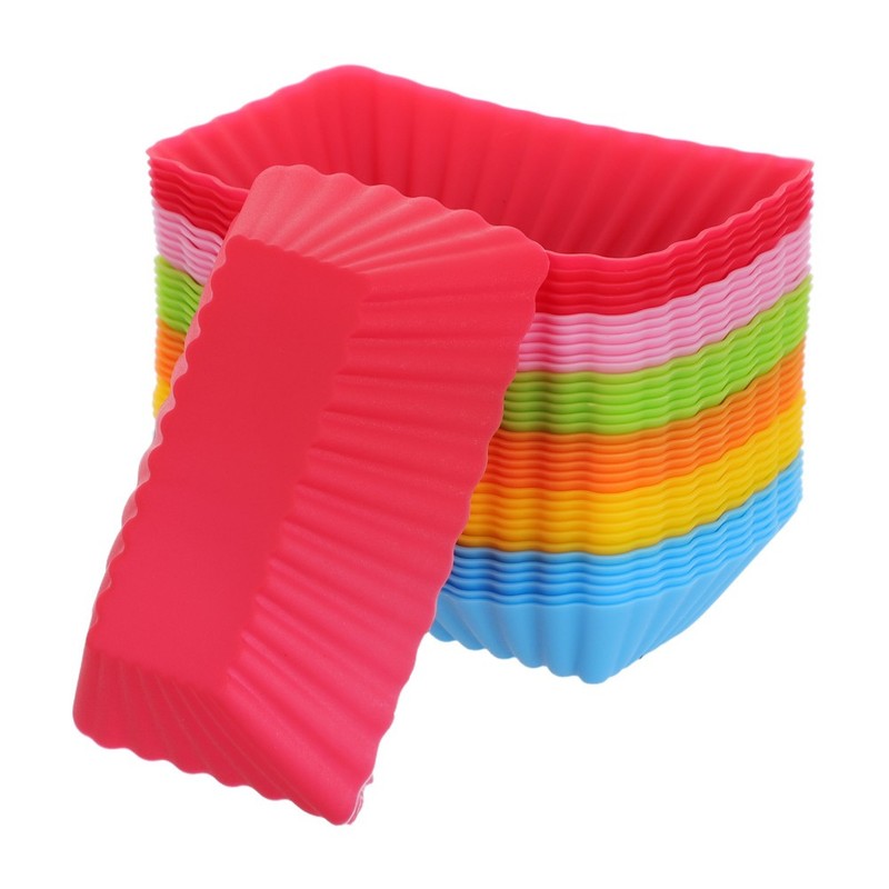 36 Pcs Cupcake Liners Silicone Molds for Cooking Holder Wrappers