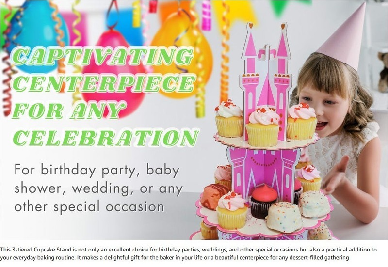 Princess Cupcake Stand, 3 Tier Cupcake Stand gallery