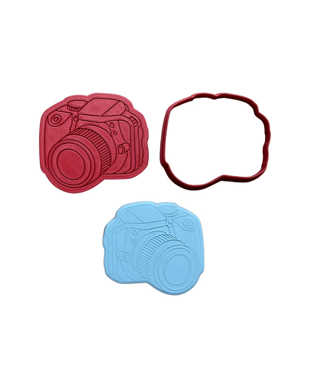 Camera DSLR Cookie Cutter debosser